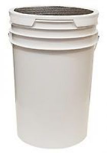 Bucket W/padded Lid-white Lid